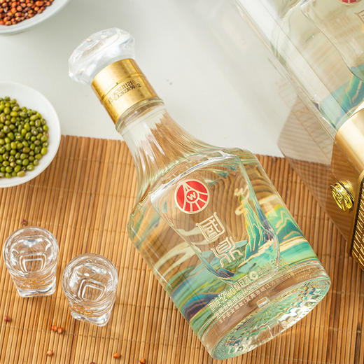 五粮液国鼎山水透明桶绵柔醇厚圆润甘美 商品图5