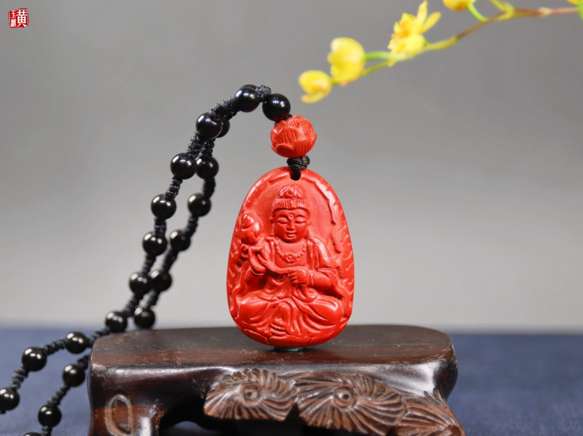 朱砂生肖马守护神大势至菩萨