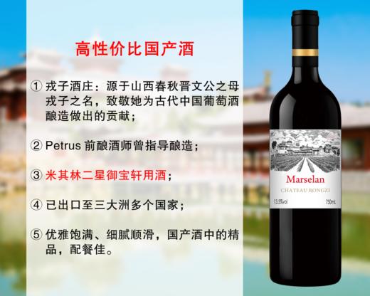 【现货特促，整箱更优惠】【Petrus前酿酒师指导】米其林二星御宝轩用酒：戎子酒庄马瑟兰干红（2024年） 商品图0