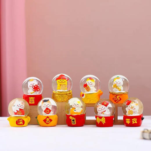 好运猫水晶球水晶球-纪念日百货门店同款169444125 商品图4