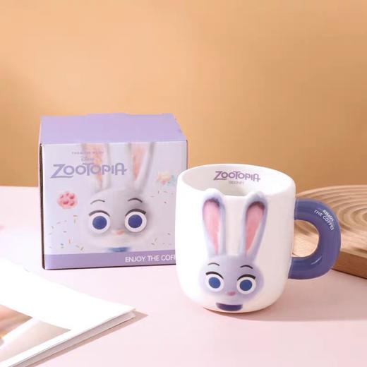 【疯狂动物城系列】中国朱迪高款把柄杯-杯子 商品图0