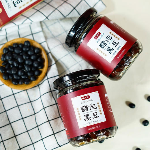 怀府街丨醋泡黑豆 230g*罐 买二发三 商品图2