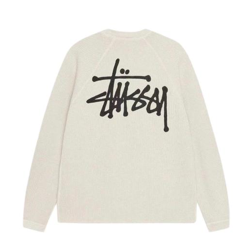 D012263字母logo情侣圆领华夫格长袖卫衣 商品图7