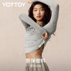 YOTTOY小蛮腰亨利衫长袖【套装更优惠】上衣修身休闲显瘦收腰打底内搭瑜伽运动秋冬 商品缩略图5