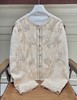 「自」全新升级【铂金会员367/天猫499/差价132】(21957)洛诗琳新中式复古蝴蝶绣花外套2026新款高级感钉珠国风上衣 商品缩略图2
