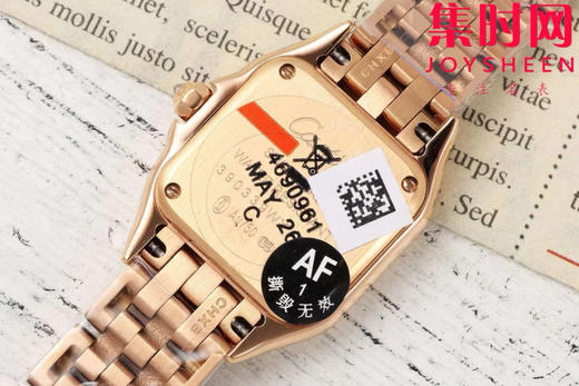 与豹同行 一跃入心 AF卡地亚猎豹系列 小号表盘尺寸：22×30mm 女士腕表 商品图5