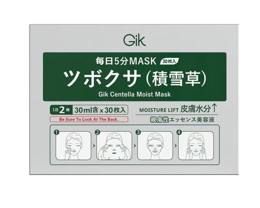 GIK积雪草润泽贴30ml*30片 商品图0