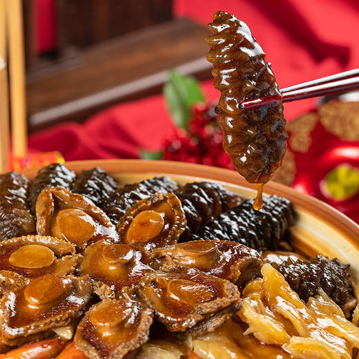 家肥屋润佛跳墙大盆菜 6斤装8人份，鲍鱼花胶海参高档送礼 商品图2