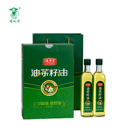 【霍山佬】龙井河 茶籽油礼盒装 500ml*2   （ahhsl） 商品图0