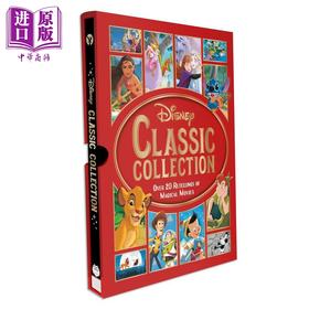 【中商原版】迪士尼豪华珍藏集 经典系列 Disney Classic Collection 英文原版 儿童短篇故事书 彩色插图 进口童书 精装 盒装