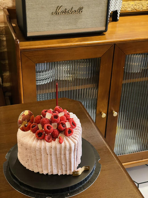 情人节心形树莓奶油蛋糕（图片为6寸效果） 商品图1