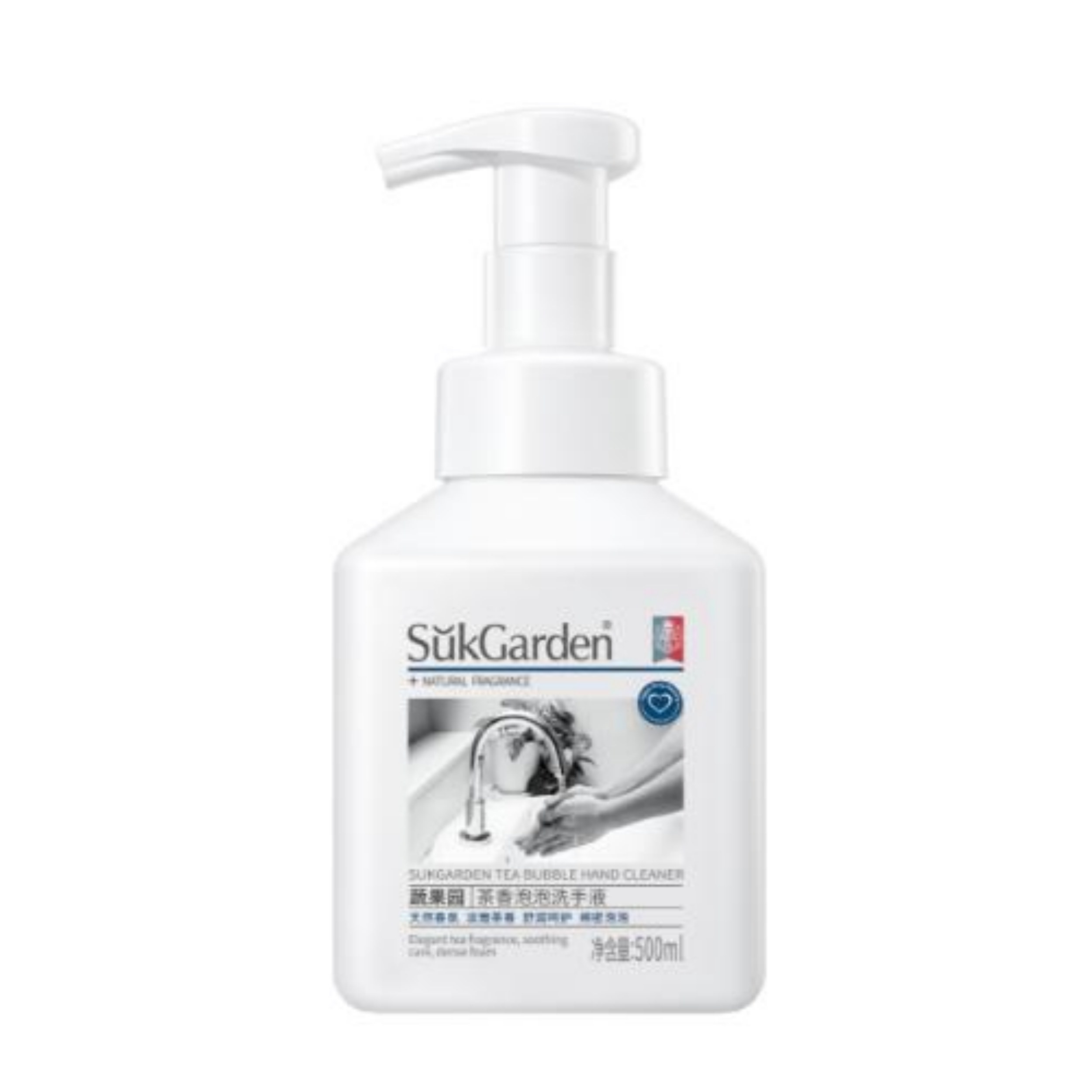 蔬果园茶香泡泡洗手液500ml