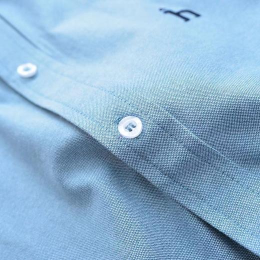 F012233百搭精典款全棉牛津纺衬衫男士商务休闲长袖衬衫 商品图9