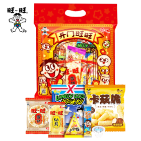 【旺旺】开门旺旺147g 休闲小零食礼盒年货送礼团购员工福利-FN