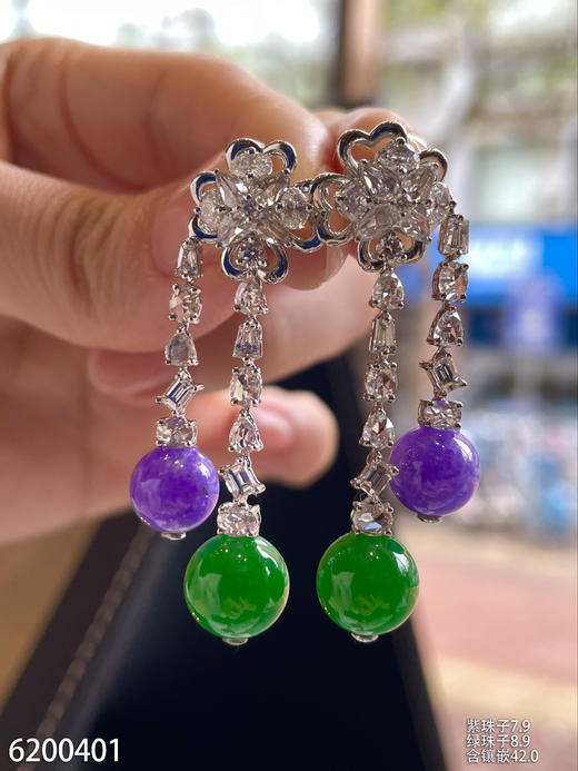 双珠子耳坠【6200401】具体价格微信咨询 商品图5