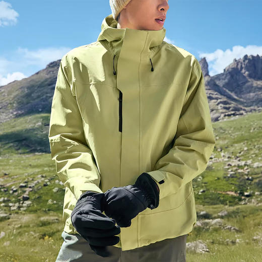 裁缝学苑MH09三合一冲锋衣纸样男装可拆卸羽绒内胆户外防水外套样板 商品图3