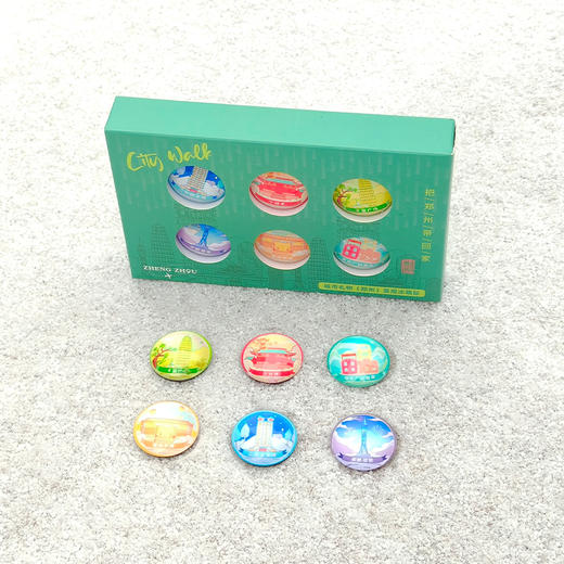 【地铁礼物】（郑州）景观冰箱贴 商品图1