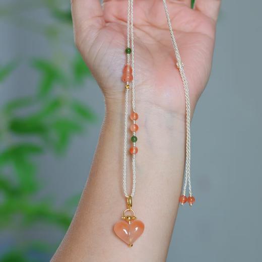 新中式“桃”你欢喜南红项链 JY 商品图1