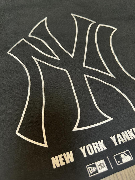 原单正品 New Era纽亦华 新款MLB运动短袖T恤，男女同款，
颜色：黑色 白色
尺码：S—XXL 商品图4