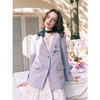两三事 晚风来信 2026春季新款小清新印花刺绣西装外套女宽松 商品缩略图1