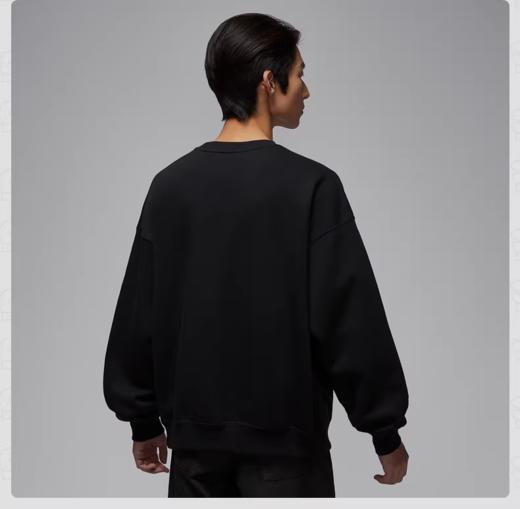 NIKE耐克男子卫衣2026春季字母印花运动休闲针织套头衫IF1846-010 商品图1