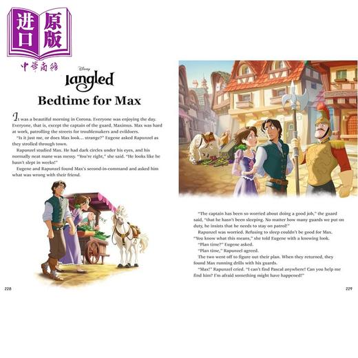 【中商原版】迪士尼 365个睡前故事 Disney Bedtime Stories 英文原版 儿童彩色插图故事书 亲子睡前读物 进口童书 精装 商品图2