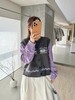 F012211女款费尔岛花纹假两件针织开衫圆领短款 商品缩略图10