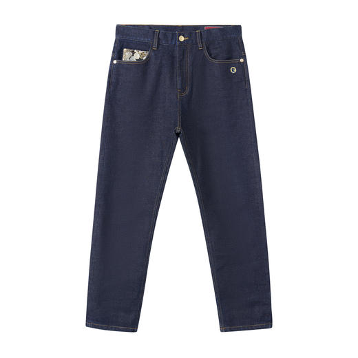 ONIARAI/鬼洗26春季泥棒蓝马多袋艺术低档锥形牛仔长裤男 26N4401 商品图4
