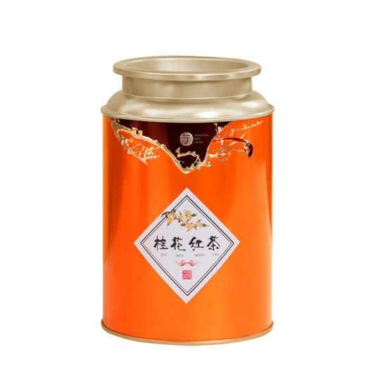 【传统窨制❗️桂花红茶叶罐装】甄选高山鲜嫩芽叶，桂花香馥郁，每一口都是对舌尖的享受，马年新年送礼好物年货好礼L 商品图4
