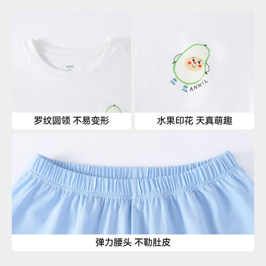 男女童家居服套装春季新款安奈儿童装JM611735 商品图4