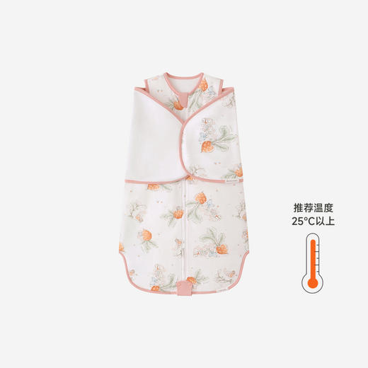 【5A抗菌+防惊跳】英氏睡袋秋冬款婴儿春秋新生儿宝宝恒温襁褓四季通用 商品图4