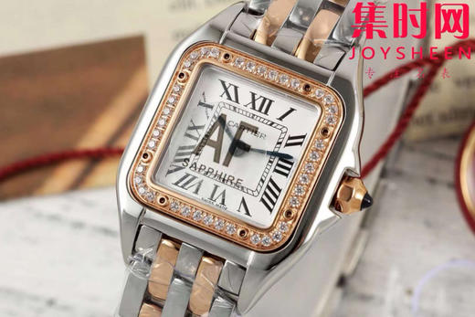 与豹同行 一跃入心 AF卡地亚猎豹系列 小号表盘尺寸：22×30mm 女士腕表 商品图1