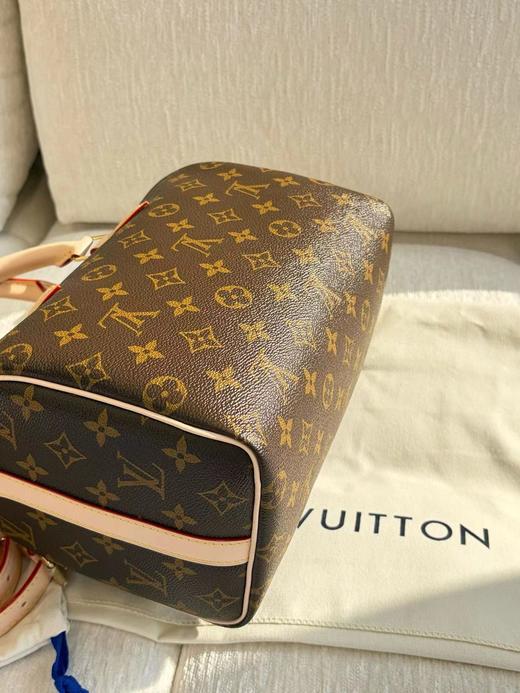 F012227新款speedy25大容量满印老花包单肩斜跨包包 商品图6