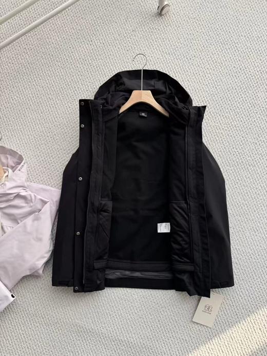 F012213新款2026冲锋衣2级防泼水防风男女软壳内胆三合一夹克 商品图2