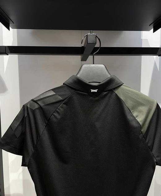 PG家印花POLO衫，黑白撞色和他家专有色军绿黑撞色，颜色百搭色W221669-20 商品图2