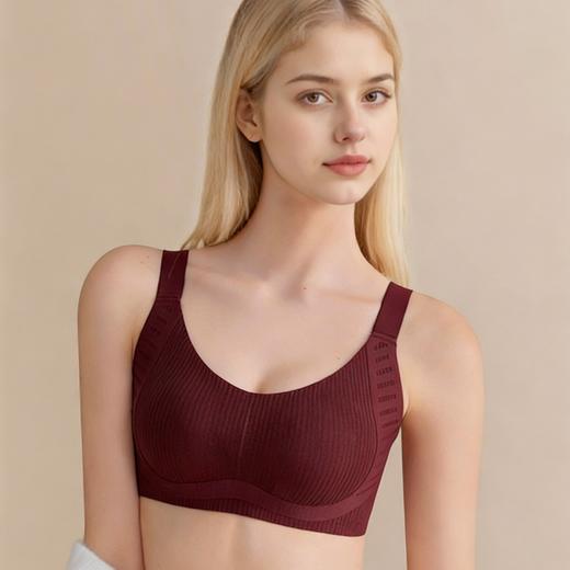 【买1送1】梌野生·大胸显小无痕零压内衣｜大胸秒变纸片人，比不穿还舒服！自然收型显小 商品图0