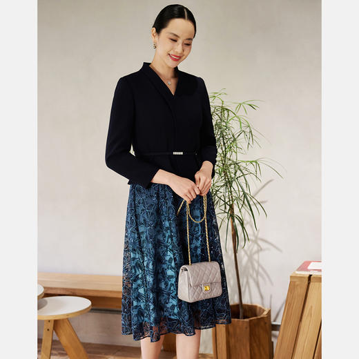 皮尔卡丹女装连衣裙P51197E5071N0 商品图3