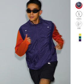 CryingCenter保暖锁温立领双拉马甲秋冬运动拼接运动马甲