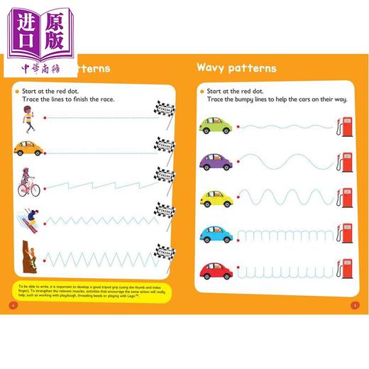 【中商原版】柯林斯易学儿童5册 3-5岁 Collins Easy Learning Preschool Ages 3-5 Writing书写 Numbers数字 Phonics自然拼读 Readin 商品图2