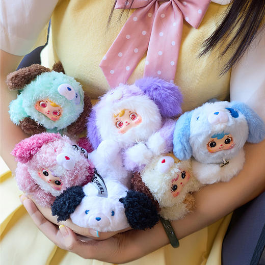 三小毛小狗趴趴毛绒盲盒-纪念日百货门店同款169296775 商品图0