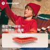 【大J专属】moodytiger新年系列儿童圆领卫衣红色迎新中国风61510301 商品缩略图1