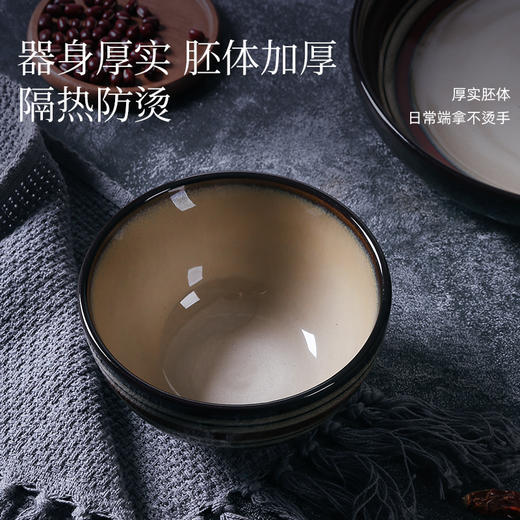 窑变釉复古餐具（釉圈） 商品图3