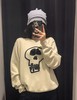 D012264限定款骷髅毛巾绣提花情侣圆领针织毛衣 商品缩略图3