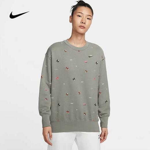 NIKE耐克女卫衣2026春马年限定CNY针织圆领印花套头衫IQ3825-276 商品图0
