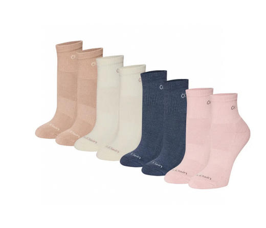 Calvin Klein女士中高筒袜8双装，美国🇺🇸直邮特价199元/8双装包税包邮到手🔥 商品图0