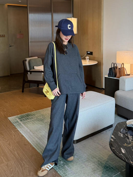 2601315    zhi禾 羊毛 直筒裤 休闲西裤 商品图7