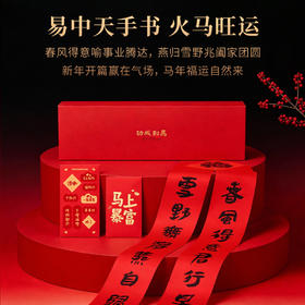 马到成功：易中天春联礼盒