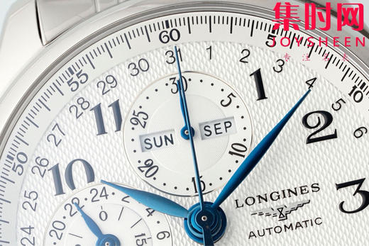 AF浪琴名匠月相系列 名匠八针月相42mm 名匠8针月相功能系列 男士腕表（搭载7751机芯） 商品图3