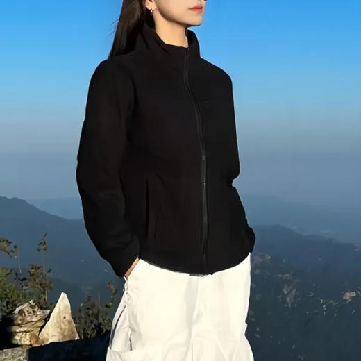 热卖！保暖显瘦！雪中飞 SNOW FLYING 奥粒绒纯色情侣立领外套 保暖舒适 男女款 商品图8