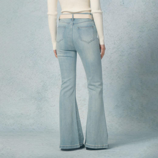 满天星紧身微喇牛仔裤-纪念日百货门店同款169262170 商品图2